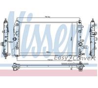 Nissens Engine Radiator 630763 – Engine Cooling for Opel Astra (2010), Chevrolet, Vauxhall