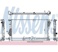 Radiator 63124 Nissens 2140000Q2G 214109682R 4406359 93865588 214109682R 4406359