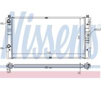 NISSENS 65238A Engine radiator