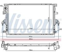 NISSENS 606088 Engine radiator