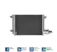 NISSENS REAR AIR CONDITIONING CONDENSER 94684 FOR AUDI SEAT SKODA VW