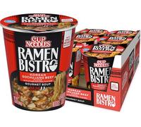 Nissin Cup Noodle Ramen Bistro Korean Gochujang Beef 3oz (Pack of 6)