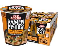 Nissin Cup Noodle Ramen Bistro Sichuan Garlic Chicken 3oz (Pack of 6)
