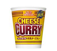 Nissin Cup Noodles, European Cheese & Curry, 3oz(85g)/cup X 5 Cups(for 5 Servings) [Japan Import] by Nissin