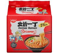NISSIN Damae Ramen Sesame Flavoured Instant Noodles, 100g (Pack of 5)