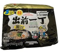Nissin Demae Iccho Ramen Tonkotsu Series Black Garlic Oil Tonkotsu Flavour 100g (Pack of 5)