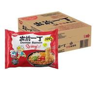 Nissin Demae Ramen Noodles Spicy Flavour Pack 30 (100g Each) - Instant Nissin Noodles Authentic Asian Ramen