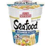 NISSIN Kaisen Seafood Flavoured Instant Noodles, 75 g Pot (8-Pack)