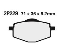 NISSIN Off-Road Semi-Metallic Brake pads - 2P-229GS