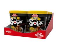 NISSIN Soba Big Classic Instant Wok Style Noodles, 113 g (6-Pack)