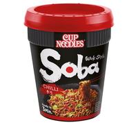 NISSIN Soba Chilli Flavour Wok Style Instant Cup Noodles 92g