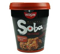 Nissin Soba Sukiyaki Beef Pot Noodles - 8 Pots