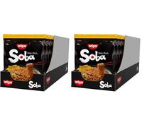 NISSIN Soba Wok Style Classic Flavoured Instant Noodles, 109 g Packet (Pack of 18)