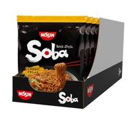 NISSIN Soba Wok Style Classic Flavoured Instant Noodles, 109 g Packet (Pack of 9)