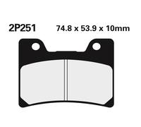 NISSIN Street /Off-Road Sintered Metal Brake pads - 2P-251ST
