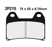 NISSIN Street /Off-Road Sintered Metal Brake pads - 2P-270ST