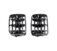 Nisza Car Air Conditioning Vents 1Pair Car Center Console Air Vent 7702258279 7702258280 7702258375 for Thalia 1998-2008 for Clio 1998-2006 Air Jet Intake Grille Car
