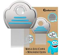 Nit Comb - Head Lice Comb with Magnifier for Kids, All Hair Types