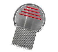 Nit Free Terminator Lice Comb, Professional Stainless Steel Louse and Nit Comb for Head Lice Treatment, Removes Nits (2022 New Model)