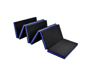 NITAGO Folding Mechanics Thick Kneeling Pad Waterproof with Handle Kneeling Maintenance Mat for Gardening Home, Blue