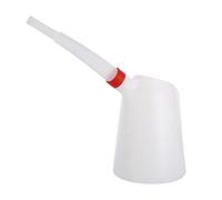 NITAGO Graduated Oil Jug with Plastic Pouring Hose for Garage, 5L