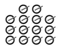 NITAIUN 28 Pcs Replacement Pin and O-Ring, 4 mm Impact Ring and Pin 3 x 25mm Socket Pins for 1/2" Impact Socket Scaffolders for Impact Wrench, Pressure Washer (14 Pairs)