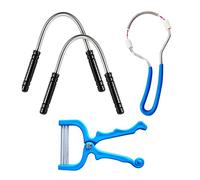 NITAIUN 4 Pieces Spring Facial Hair Remover Manual Epilator Spring Face Epilator Tool Remove Hair from Upper Lip, Chin, Cheeks and Neck Beauty Tools for Women Girls or Men (4 Pcs)