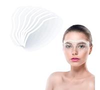 NITAIUN 50 PCS Shower Face Eye Protector, Disposable Plastic Eye Shield for Microblading Eye Eyelid Surgery Aftercare Permanent Makeup Eyelash Extensions Haircut Salon Supplies (50 PCS Eye Shield)
