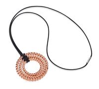 Nitaru 3 Ring Tensor Pendant, Sacred Cubit Tensor Ring Trio Pendant, Lost And Empowerment Cubit Orgone, Copper
