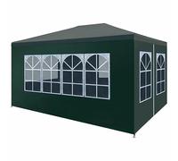 NITCA Party Tent,Pop Up Gazebo,Outdoor Shelter,Gazebo Outdoor, Heavy Duty Waterproof Marquee Canopy,perfect for Parties, Birthday, Wedding, Picnics, Carport, green 3 x 4 m