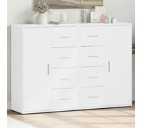 NITCA Sideboards 2 pcs,Storage Cabine,Modern Sideboard Fronts Storage Cabinet Cupboard, Buffet Table,Farmhouse Style, for Living Room,Engineered Wood, Tipo 1 60x31x84 cm