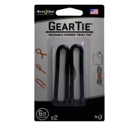 Nite Ize 6 Inch Pack Gear Tie 2 Units