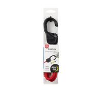 Nite Ize BSL24-10-R3 SlideLock Cord, Premium Bungee Tie-Down with Slide-to-Lock Steel Carabiner, 24 Inches, Red