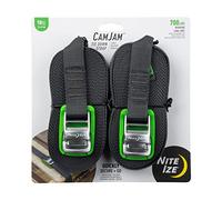Nite Ize CamJam Tie Down Strap 18ft - 2 Pack Green