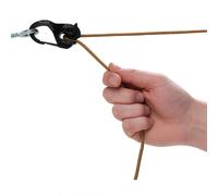 Niteize CamJam XT Aluminium Rope Tightener, Black One Size