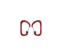 Nite Ize CSLA4-10-R6 SlideLock Carabiner, Size #4, Red