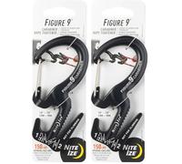 NITE IZE Figure 9 Carabiner Gray-Black Large