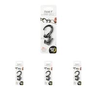 NITE IZE Figure 9 Carabiner Rope Tightener, Black, Small (Pack of 4)