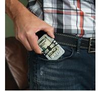 Nite Ize FINANCIAL TOOL Multi Tool Wallet - 7-in-1 multi-tool with cash strap