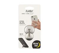 Nite Ize FlipOut Folding Handle and Stand for Smartphones, Stainless Steel
