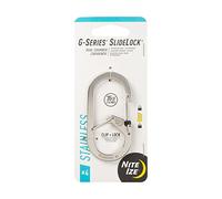 Nite Ize G-Series SlideLock Dual Chamber Carabiner Stainless Steel #4