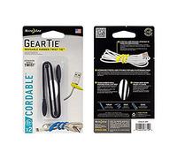 Nite Ize Gear Tie® Cordable™ Twist Tie 6" - 2 Pack - Neon Pink