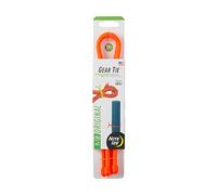 Nite Ize Gear Tie Reusable Rubber Twist Tie Gear Tie Reusable Rubber Twist Tie 18 In. - 2 Pack - Orange, N/A