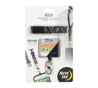 Nite Ize Hitch Phone Anchor & Lanyard - Secure Cell Phone - Anchor & Quick-Release Lanyard for Drop Protection & Convenience - Black