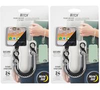 Nite Ize Hitch Phone Anchor + Tether - Black Tether/Black MicroLock (Pack of 2)