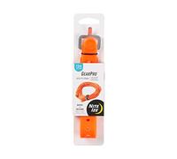 Nite Ize USS12-31-R3 GearPro, Utility Strap to Secure Tarps, Hoses, Skis, Lumber, 70 lb. Load Limit, 12 inch, Black, Bright Orange