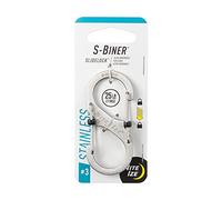 Nite Ize S-Biner SlideLock® Stainless Steel #3 - Stainless