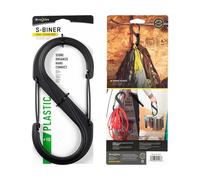 Nite Ize S-Biner 10 Plastic Black Gate Carabiner