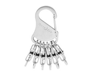 Nite Ize S-Biner KeyRack Keychain Locker Silber