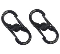 Nite Ize S-Biner MicroLock Carabiner Black - 2 pcs.